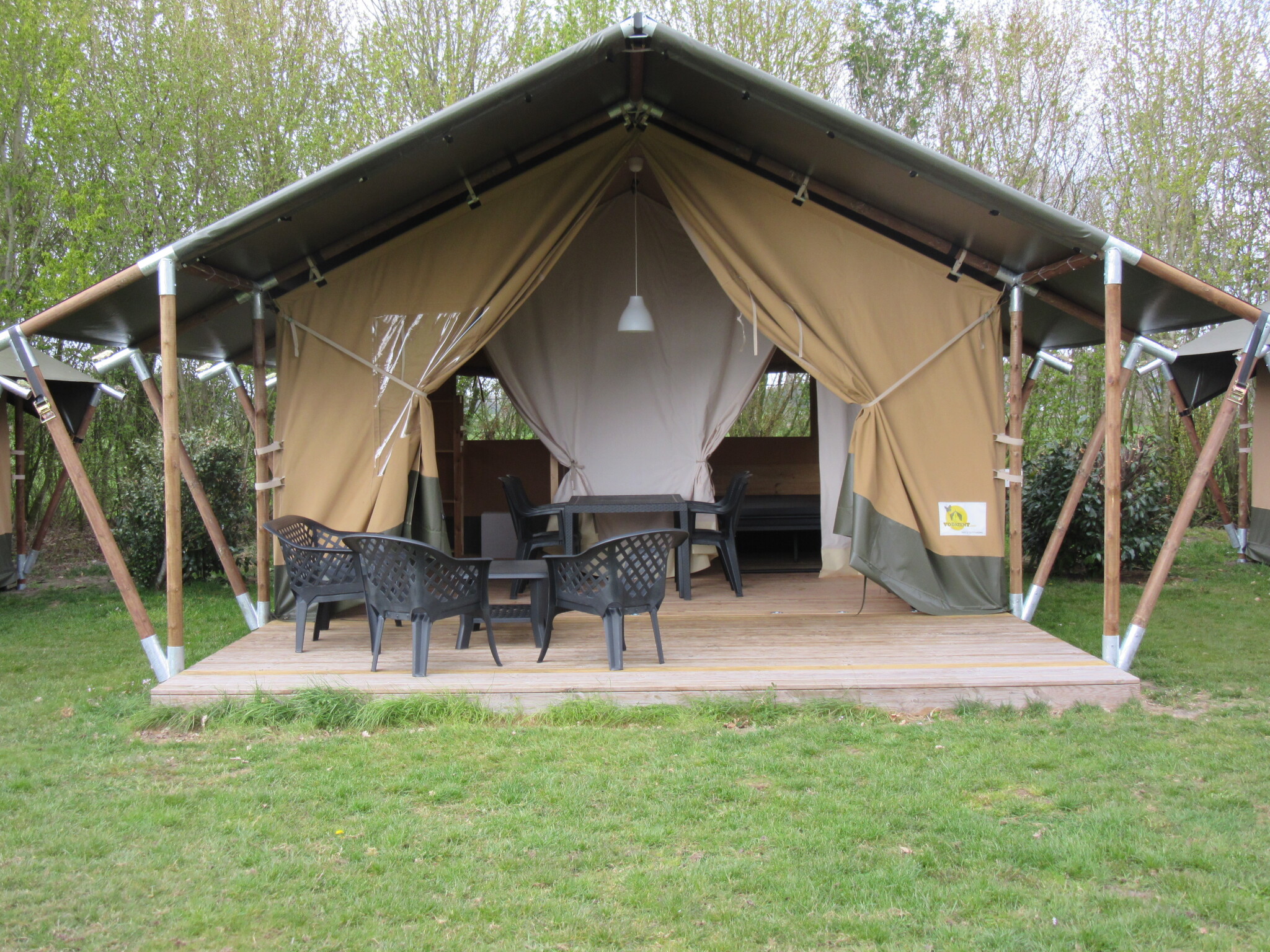 Boerencamping Swarthoeve - Safaritent 4 personen