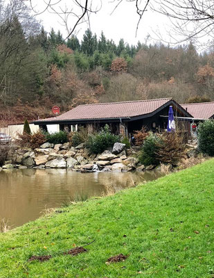 Camping Bockenauer Schweiz - Maison de vacances pour 4 personnes au bord de l'étang