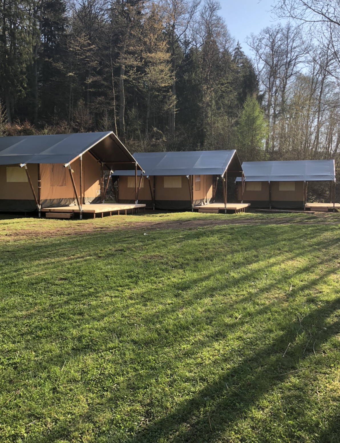 Camping Bockenauer Suisse - Tente safari pour 6 personnes