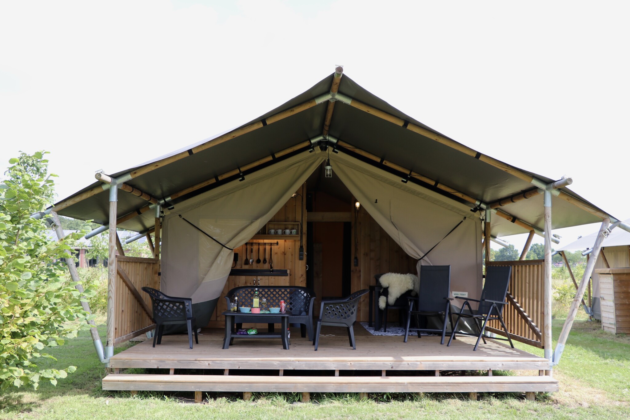 Camping de Heerlijkheid Vorenseinde - Tenda safari per 4 persone inclusa sanitaria