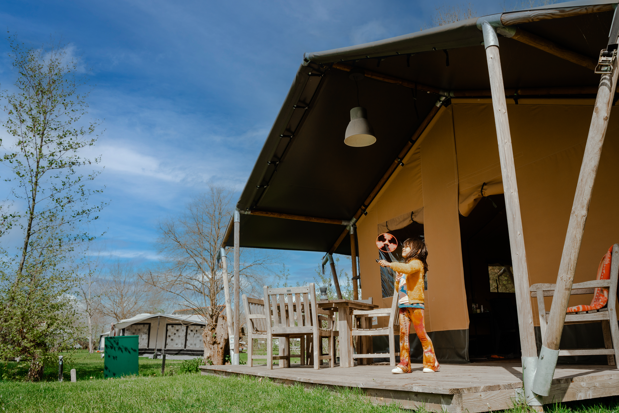 Camping de Rammelbeek - Safaritent 6 personen incl. sanitair