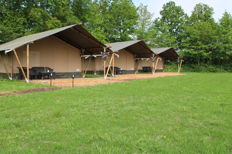 Camping de Waterbuffelfarm - Tente safari pour 4 personnes