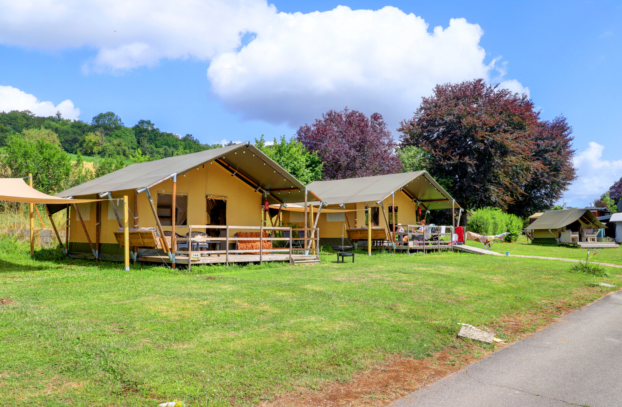 Camping Walsheim - Tente safari 6 personnes