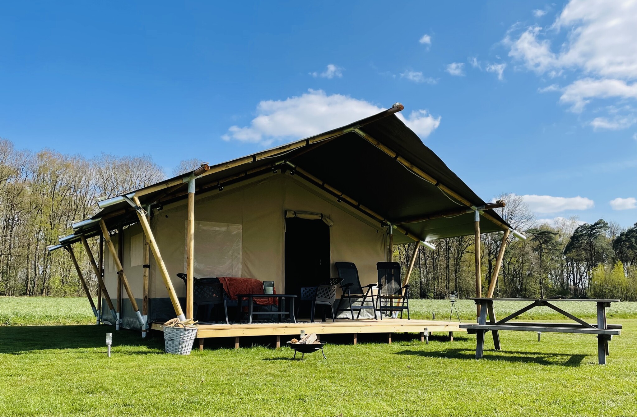 Minicamping Falkenborg - Tenda safari per 6 persone