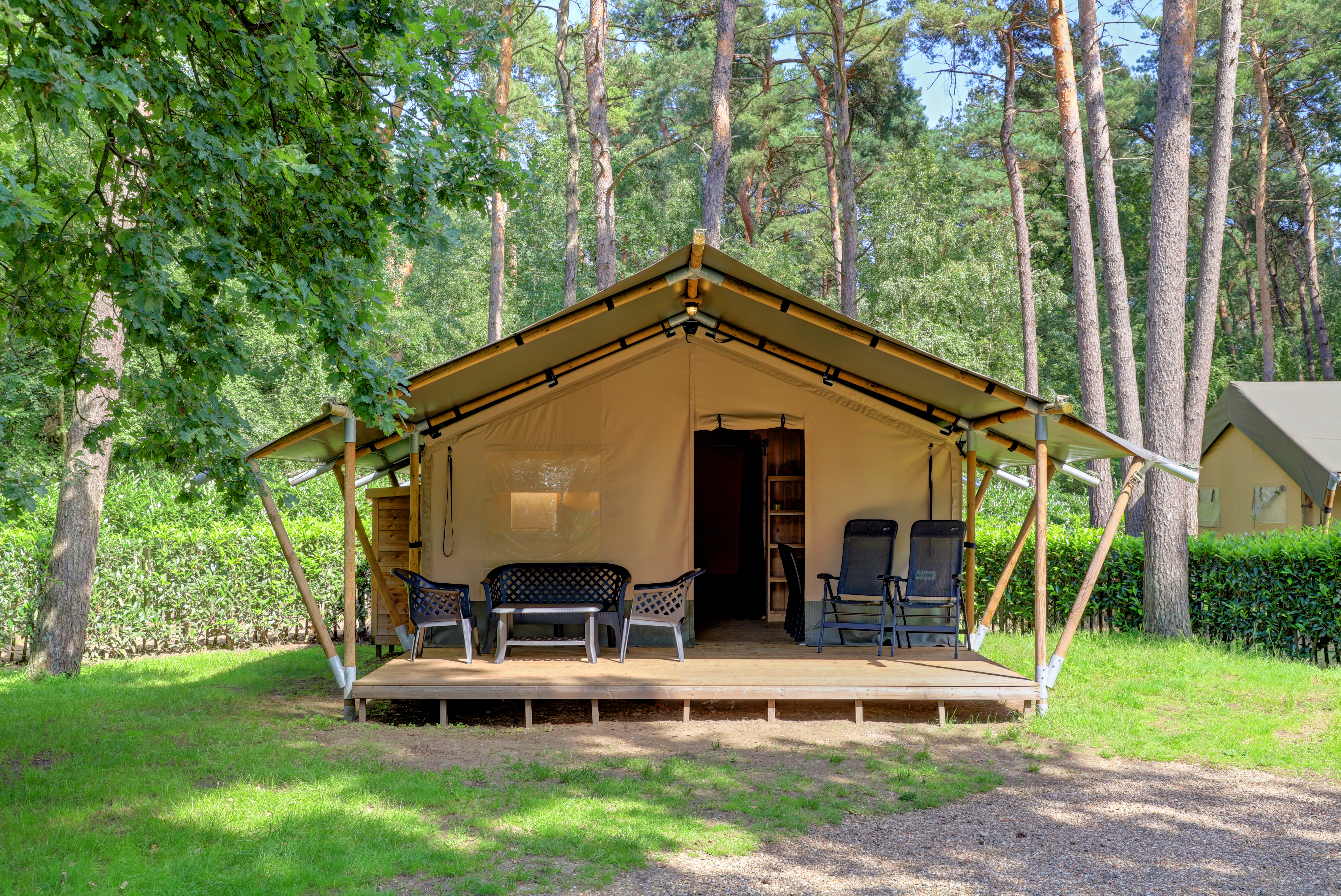 Familiepark Goolderheide - Safaritent 4 personen incl. sanitair