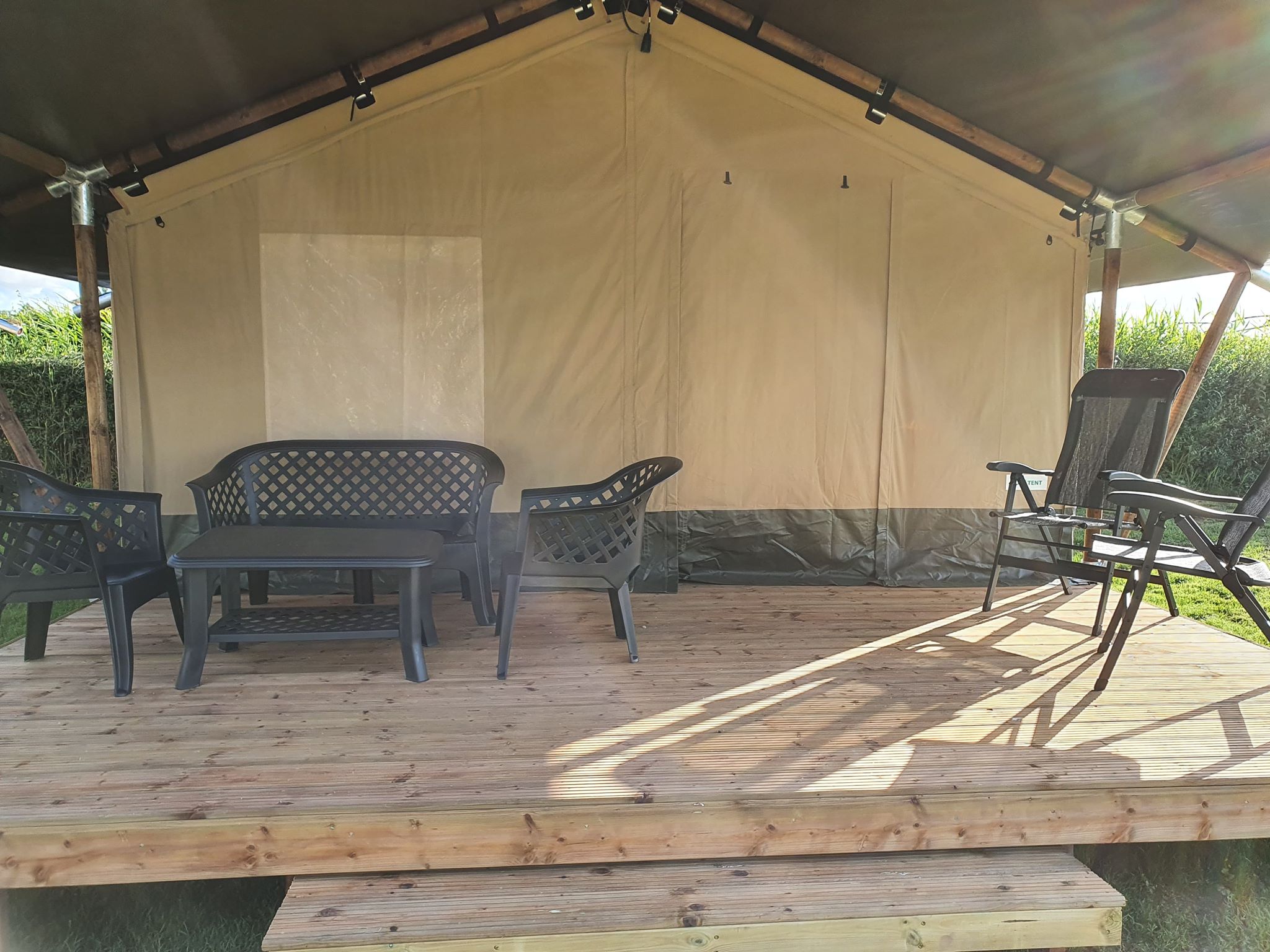 Camping Elbeling - Safaritent voor 4 personen