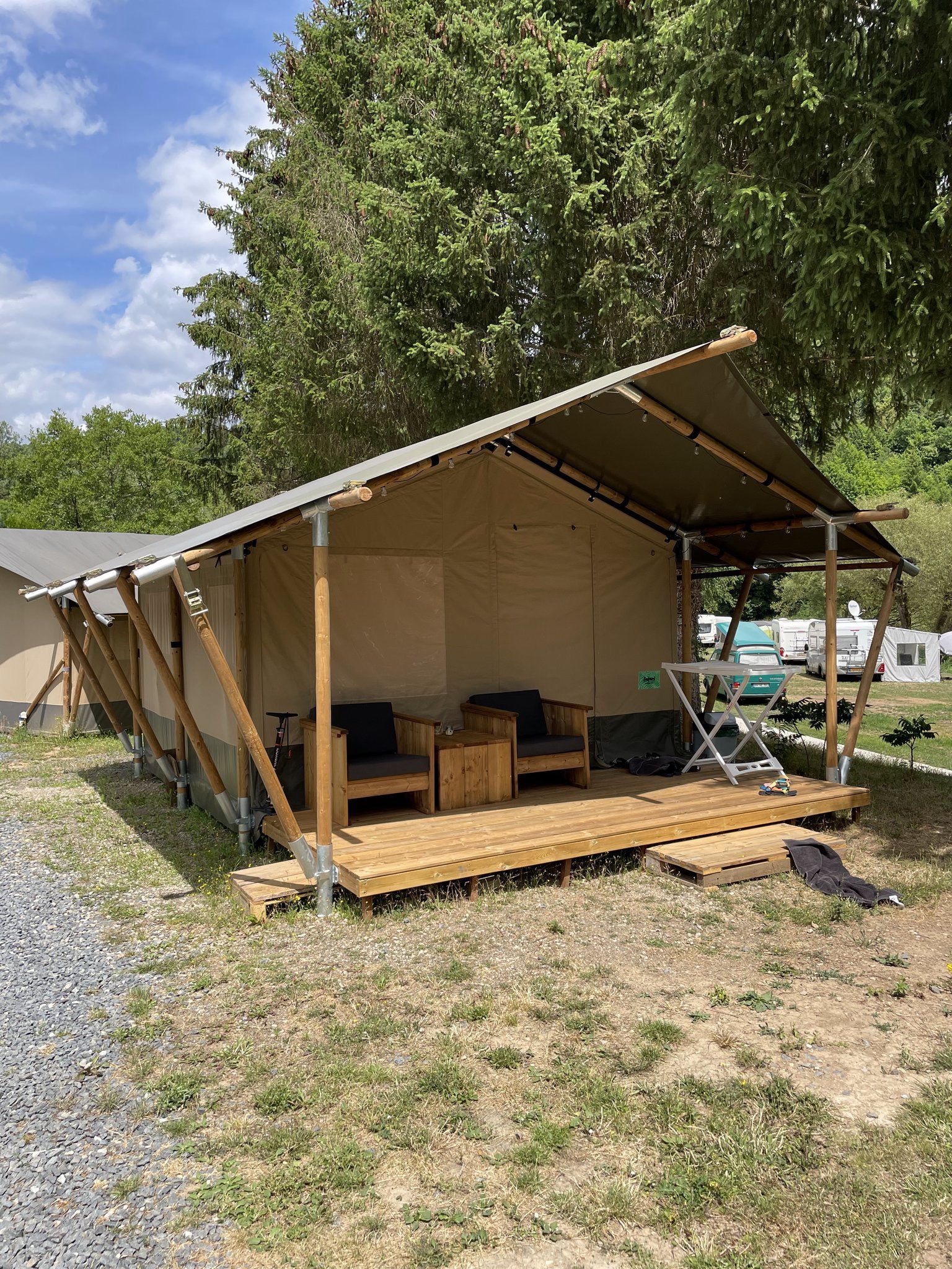 Camping du Rivage - Tenda safari per 2 persone