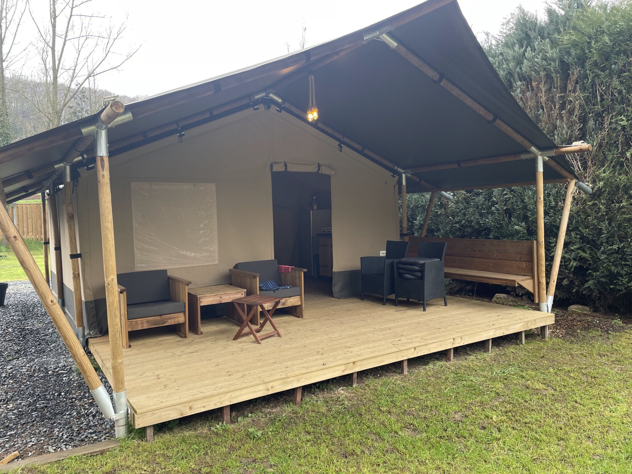 Camping du Rivage - Tenda safari per 6 persone