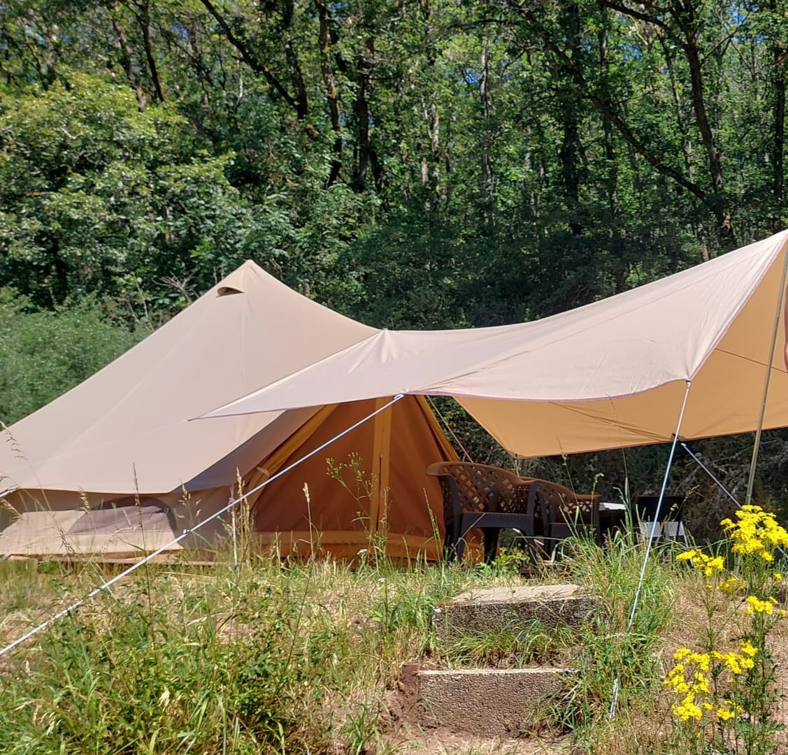 Camping Drie Spatzen - Belltent voor 2 personen
