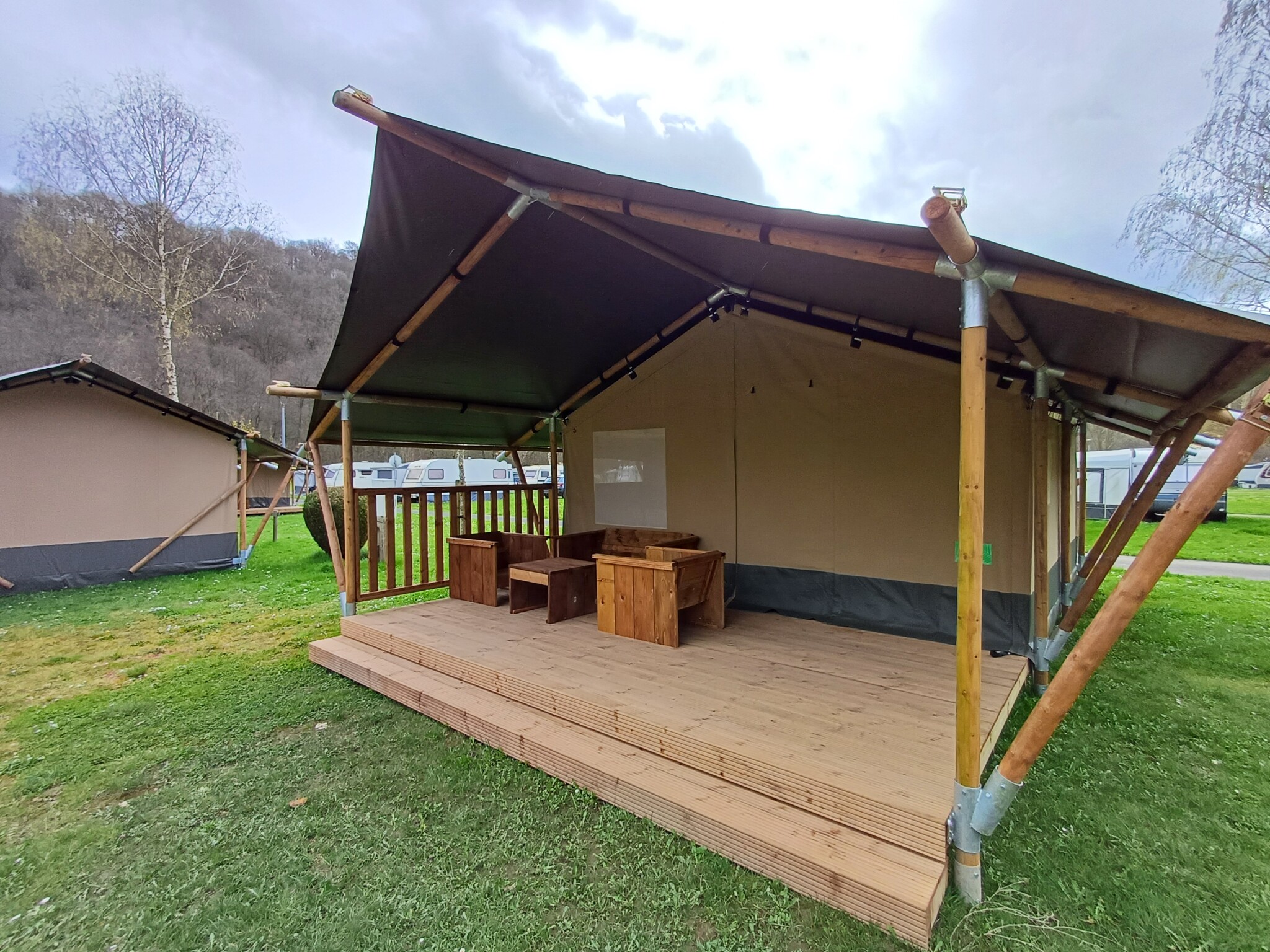 Camping la Roche - Tenda Safari per 6 persone