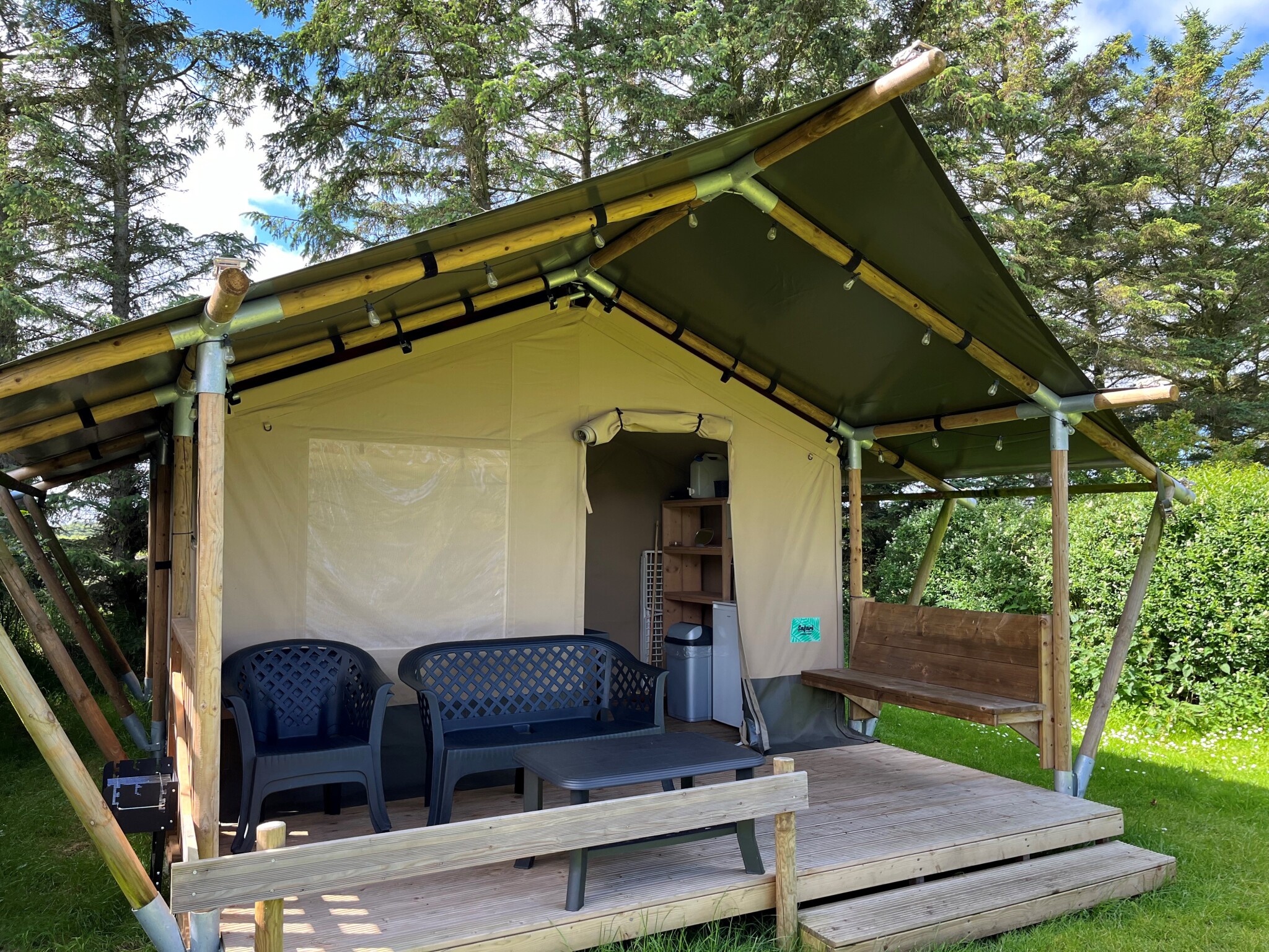 Ballum Camping - Safaritent voor 4 personen
