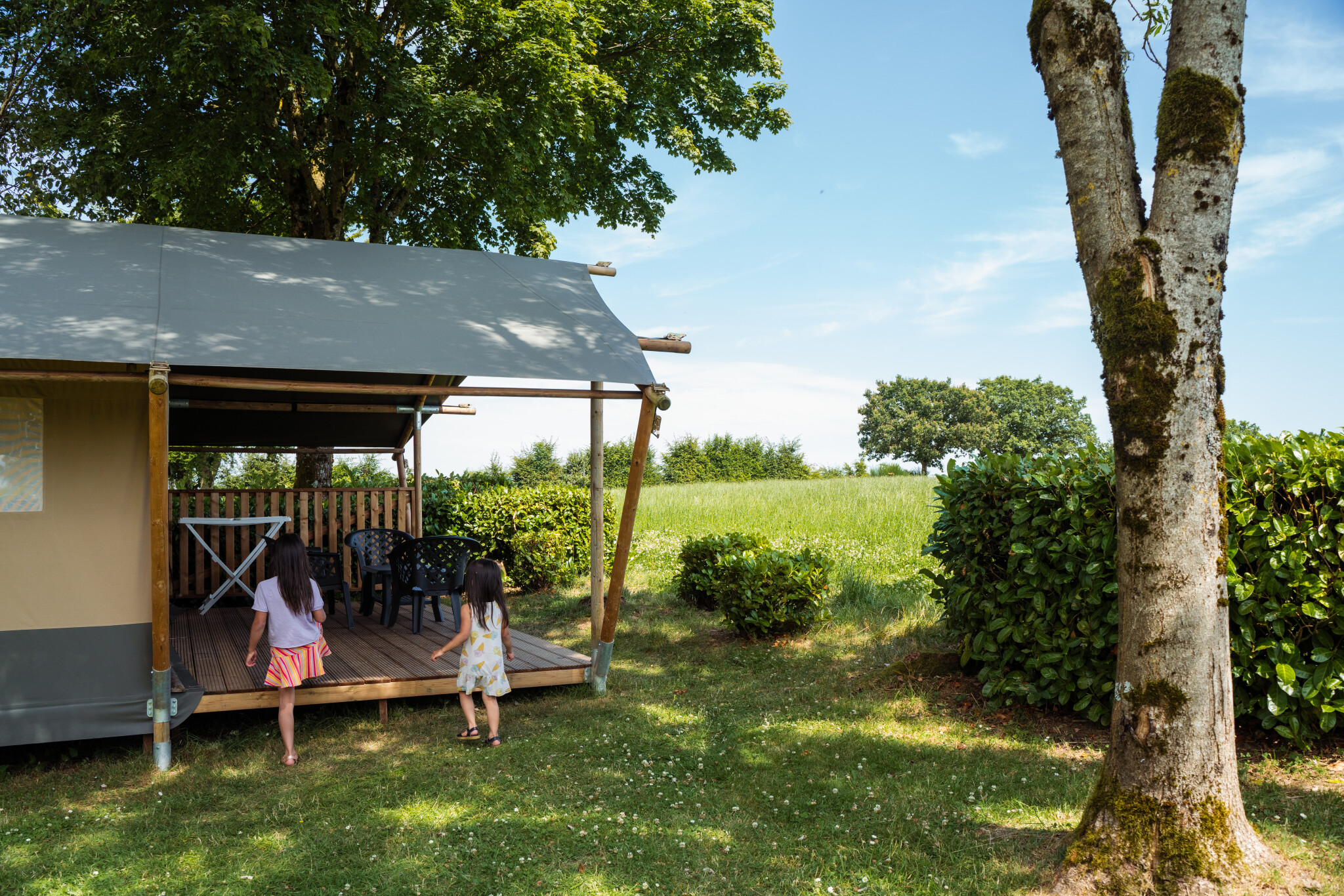 Camping Um Bierg - Safaritent 6 personen