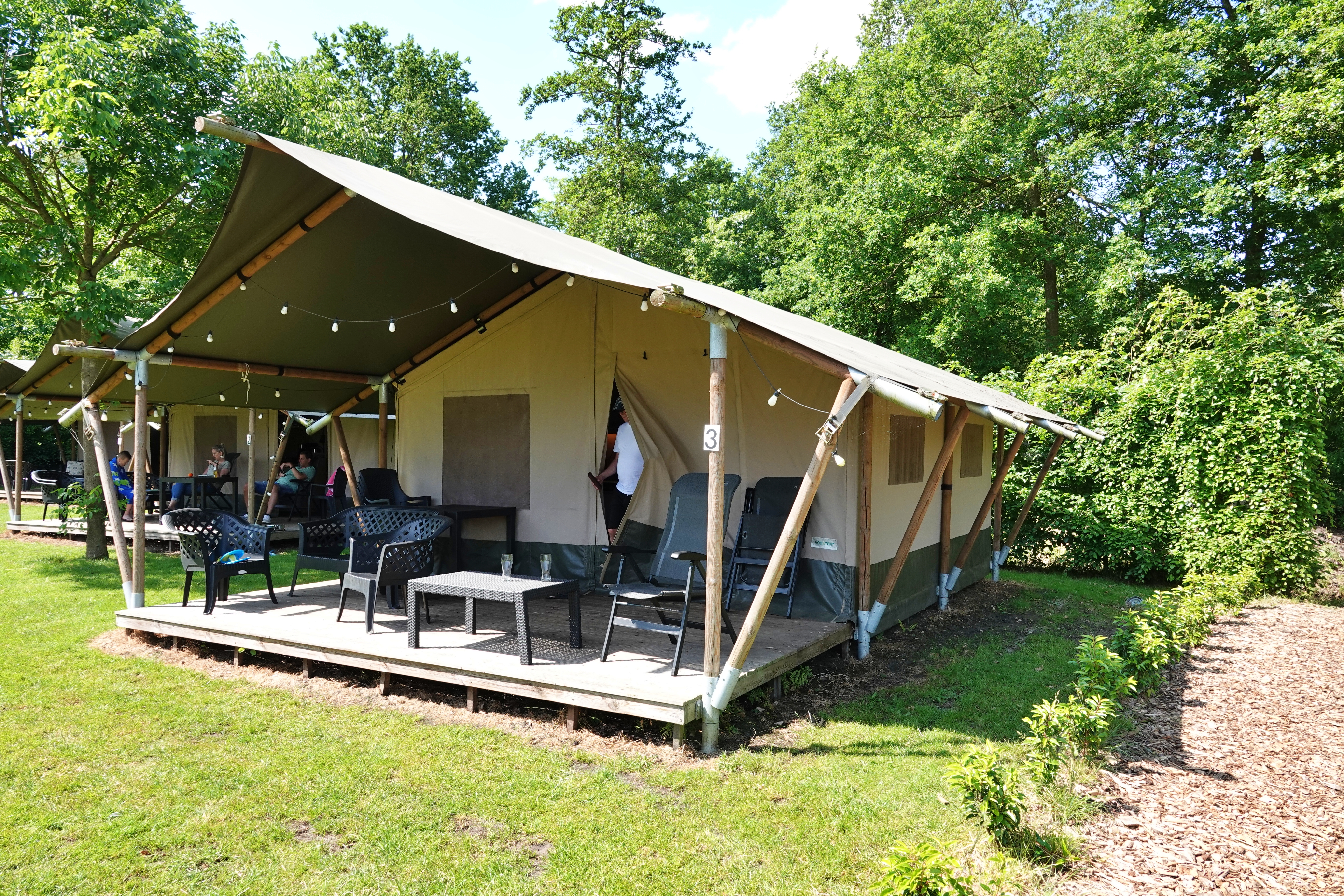 Camping Emmen - Safaritent 6 personen