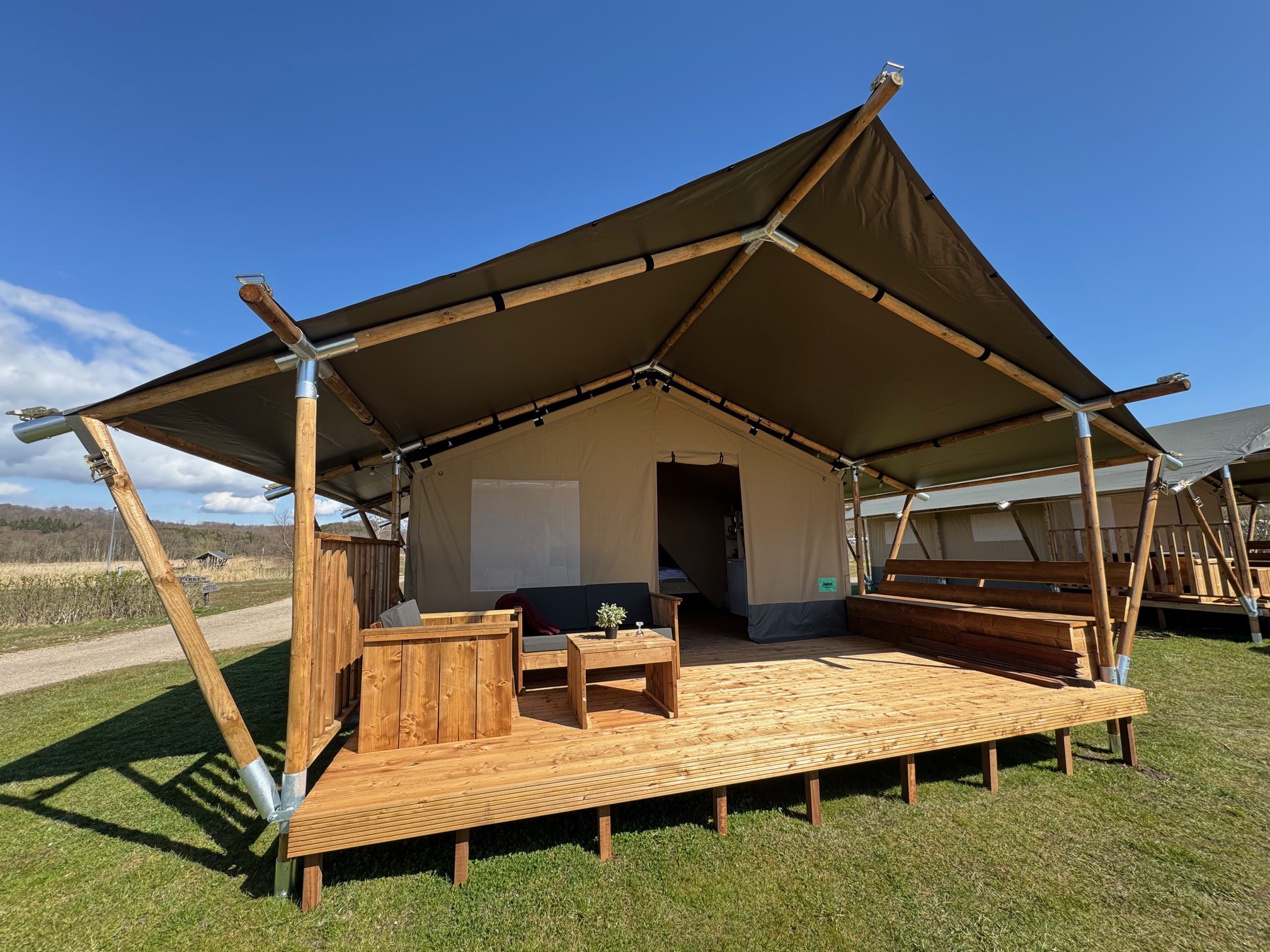 Rosenvold Strand Camping - Safaritent voor 5 personen