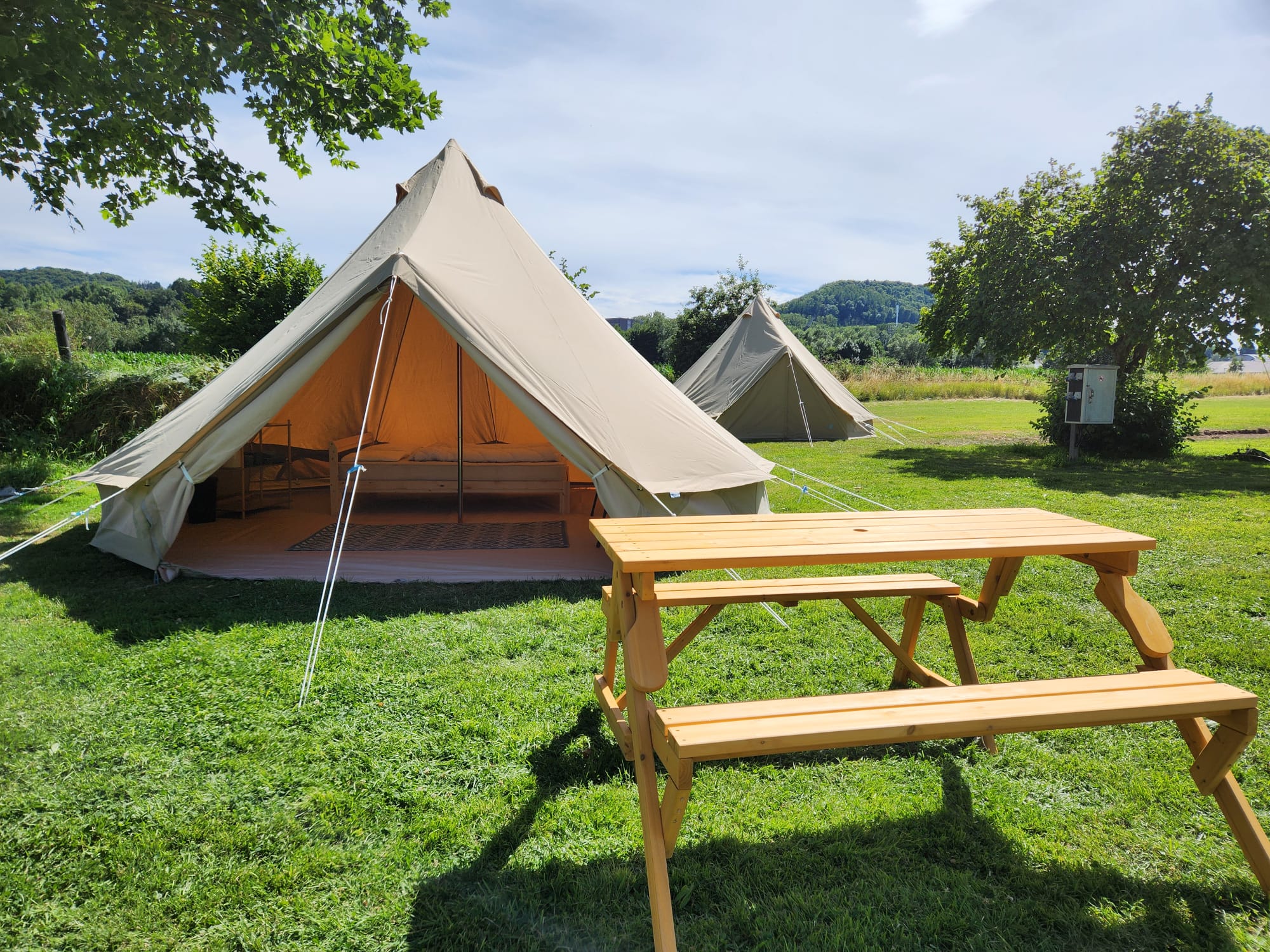 Camp Diekirch - Belltent 2 personen