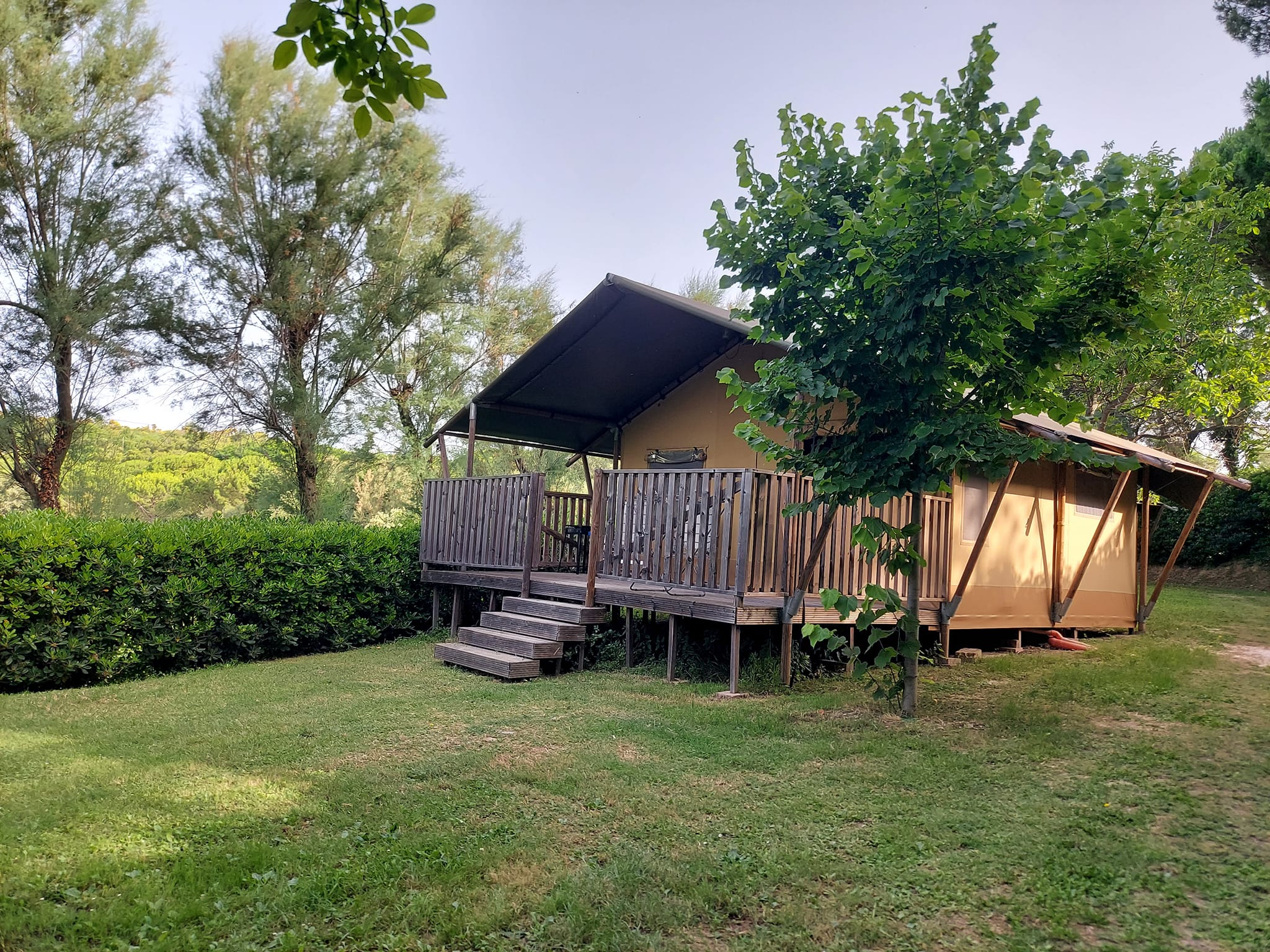 Camping Paradiso - Tenda Safari 4 persone con servizi igienici