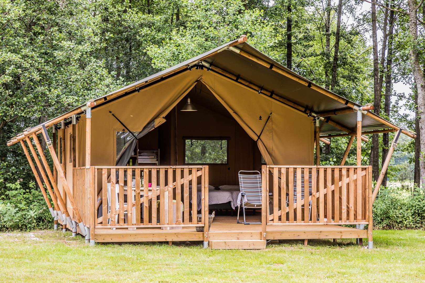 Camping Il Collaccio - Safaritent voor 4 personen