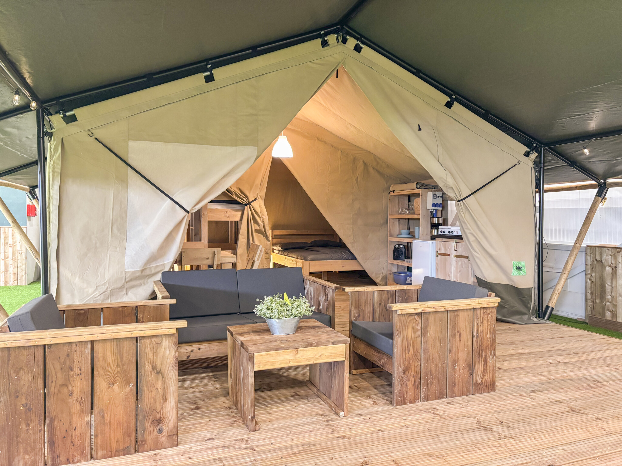 Skovly Camping - Safaritent voor 5 personen