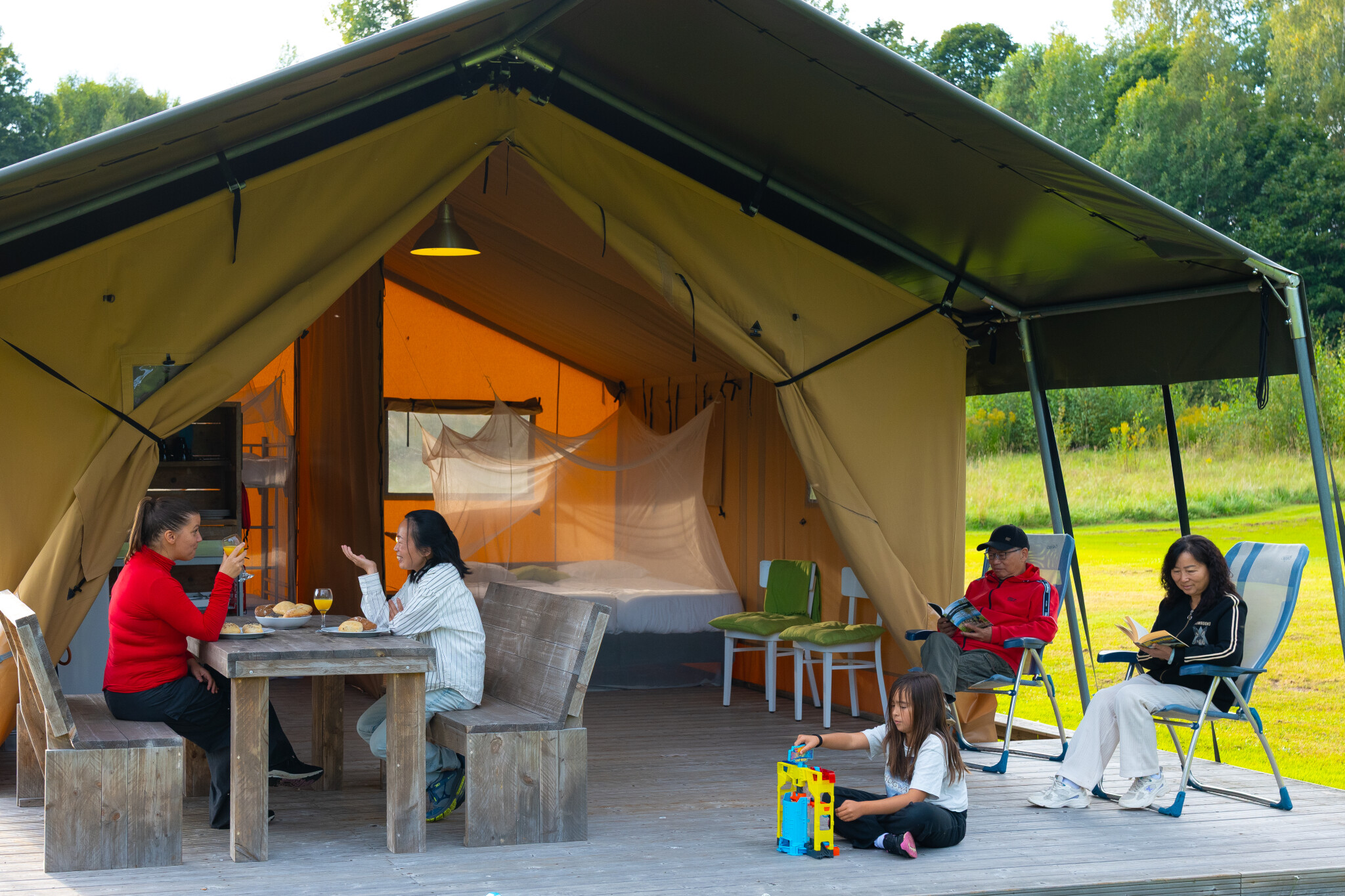 Camping Storängen - Tenda safari per 4 persone