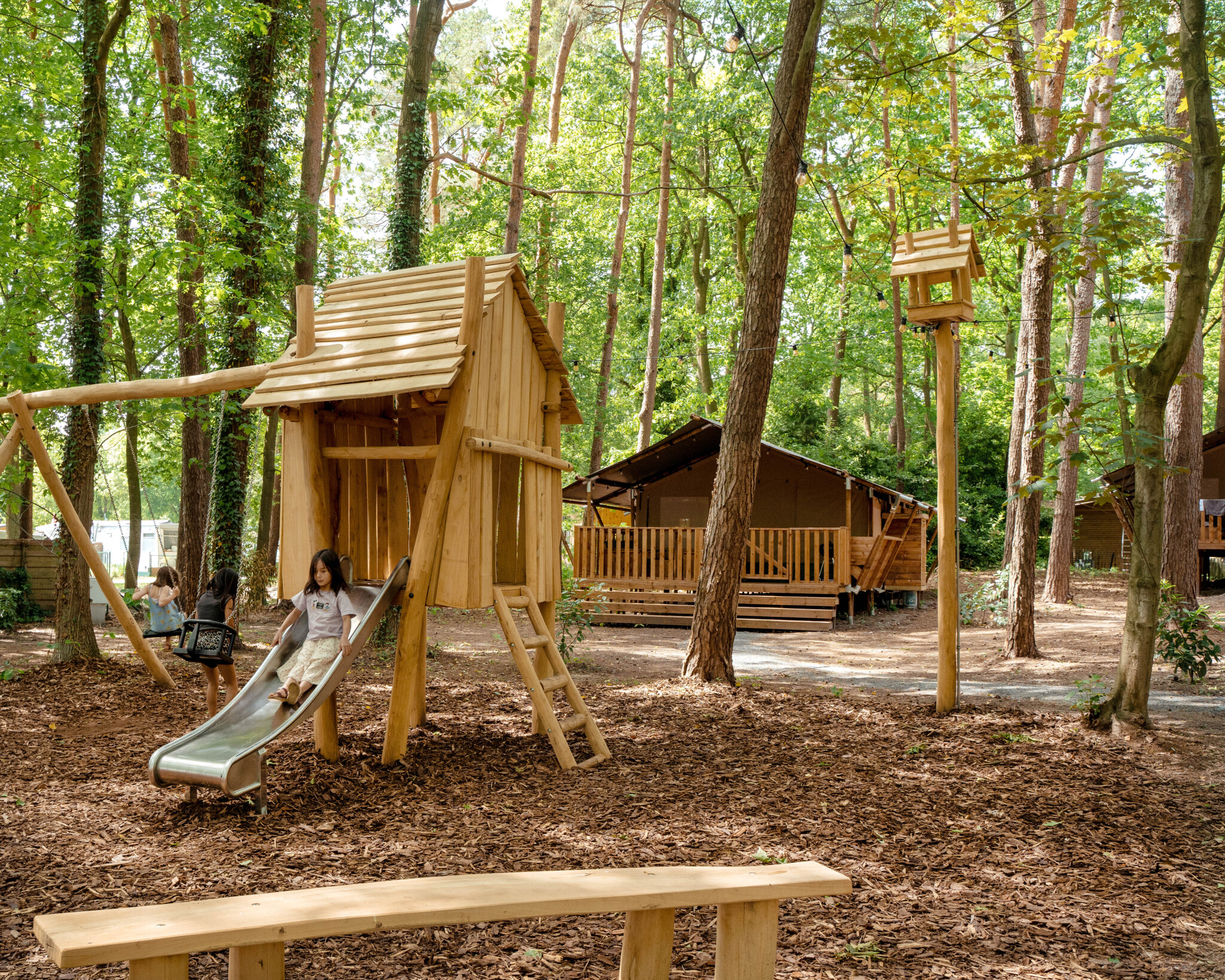 Jocomo Parc - Forest Lodge per 6 persone incluso servizi igienici