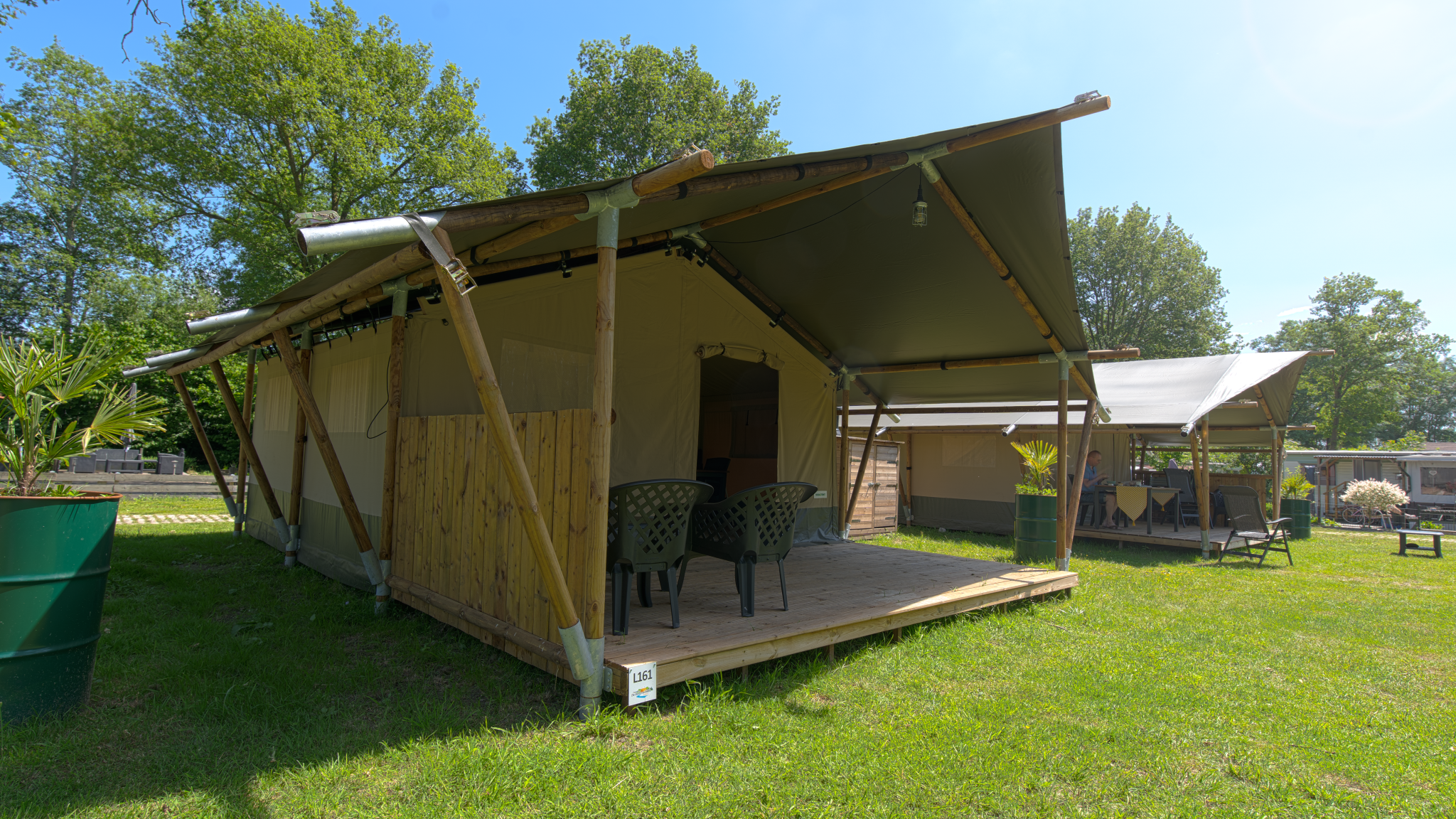 Camping de Rammelbeek - Safaritent voor 4 personen