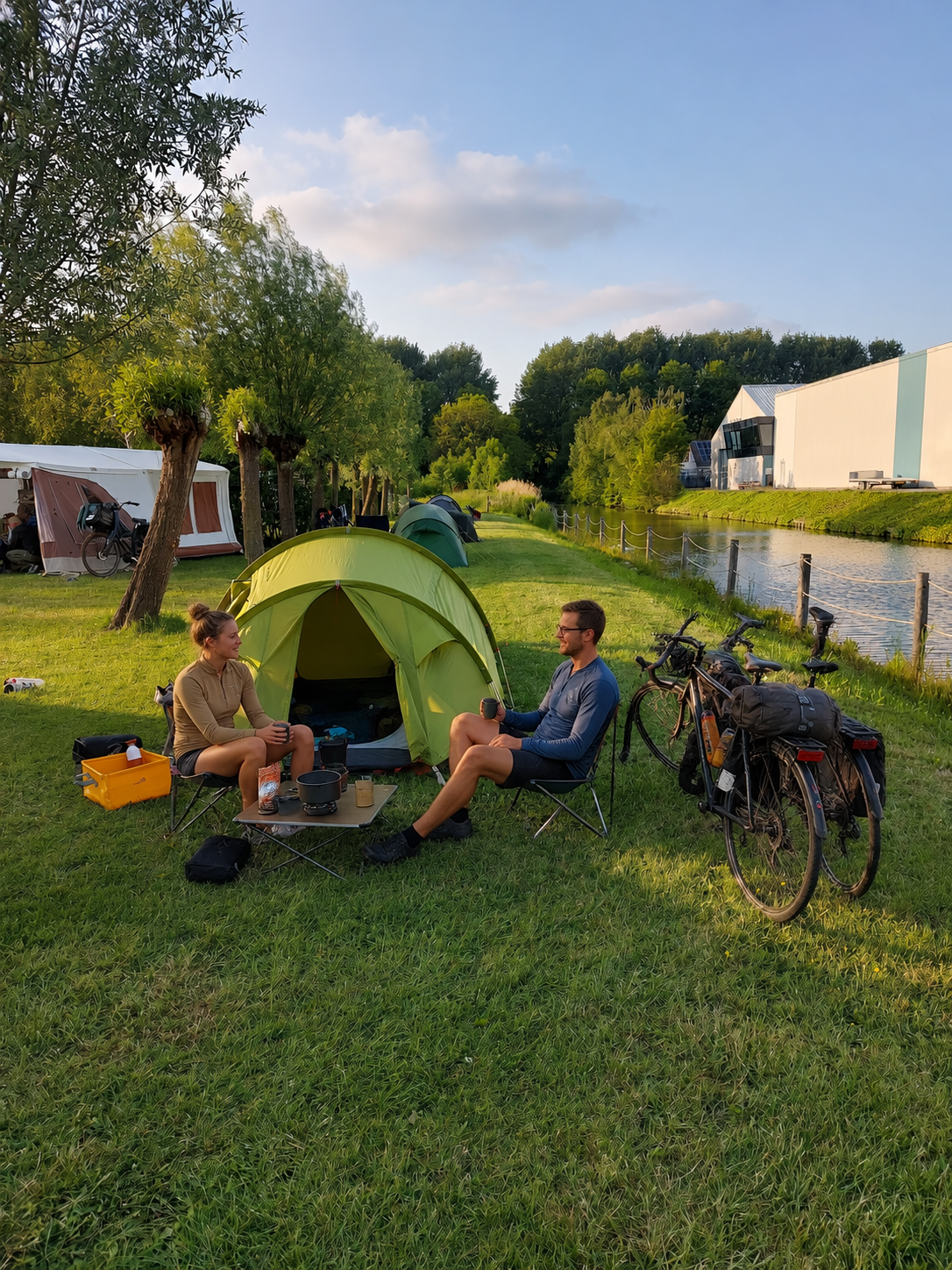 Emplacement pour randonneurs