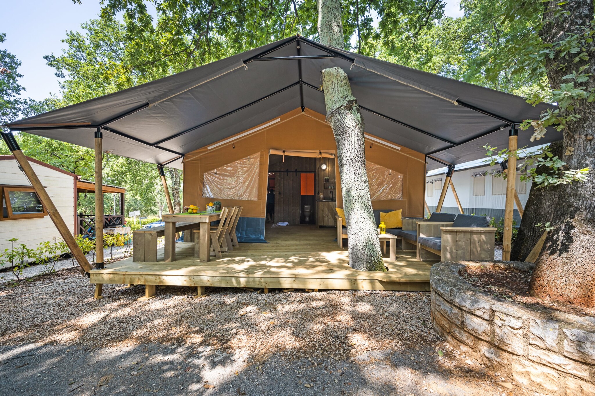 Aminess Maravea - Tente Safari + sanitaires (4P)