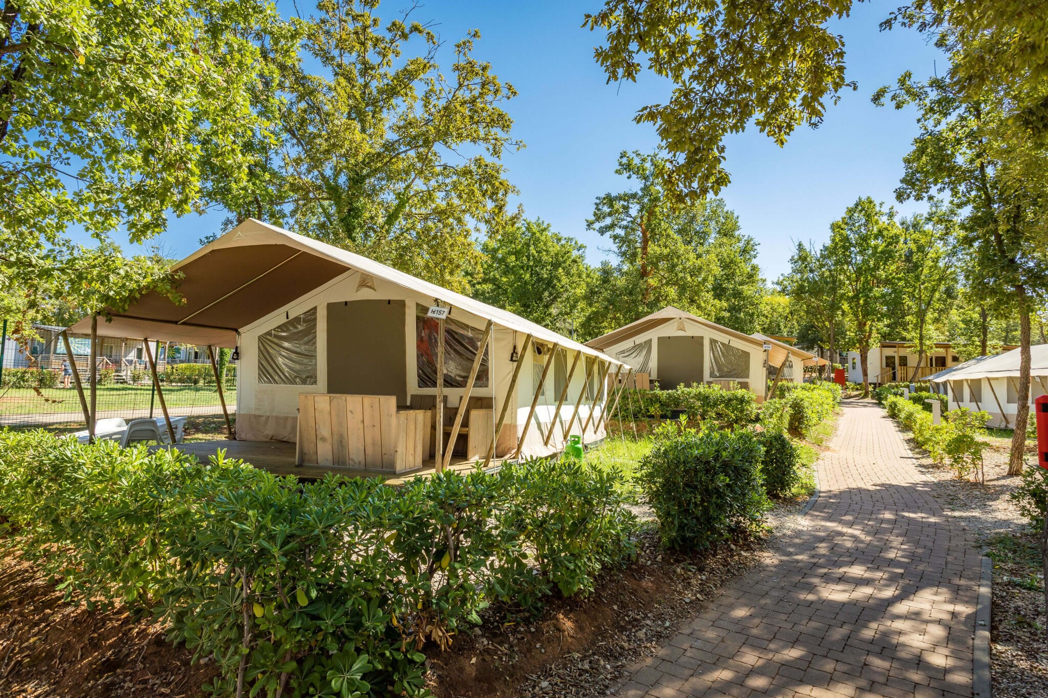 Bijela Uvala - Safaritent + sanitair