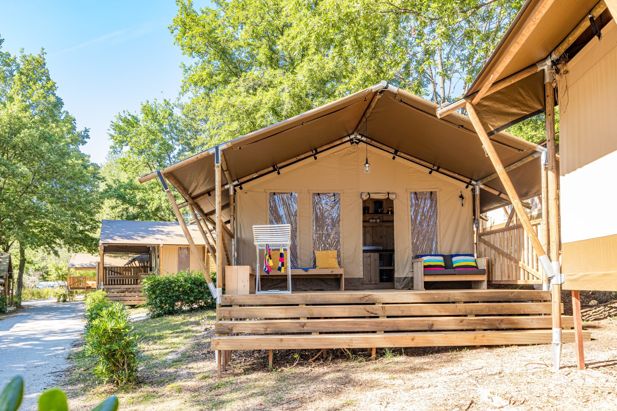 Bijela Uvala - Safaritent + sanitair + airco (6P)