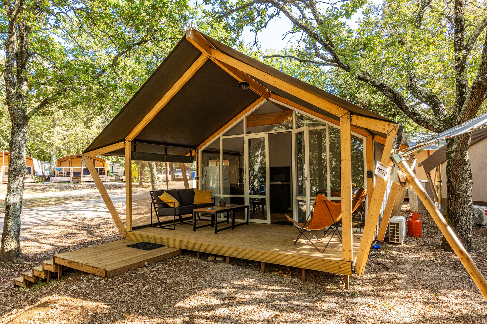 Bijela Uvala - Safaritent Bella Vista + airconditioning (4P)