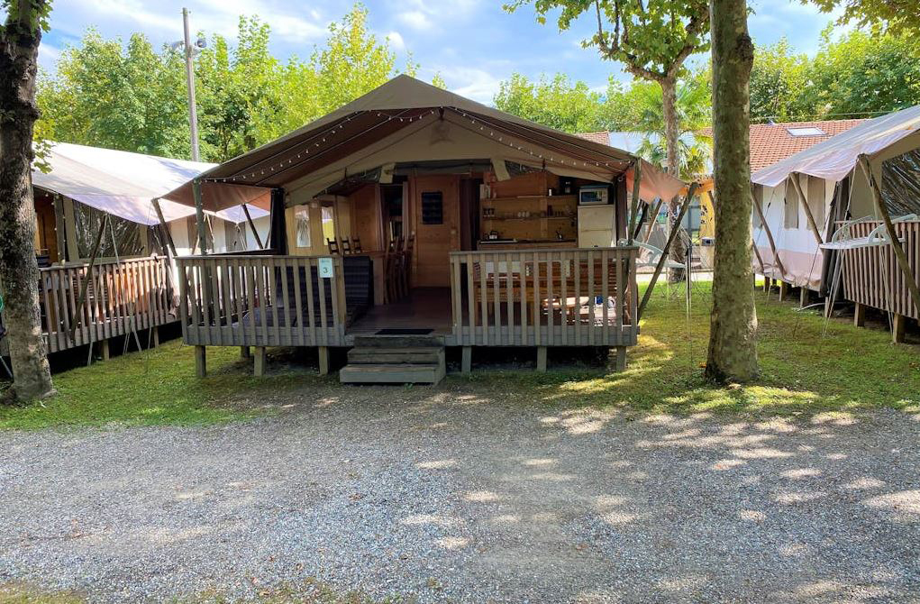 Lanterna - Safaritent Sorella + sanitär + Klimaanlage (6P)