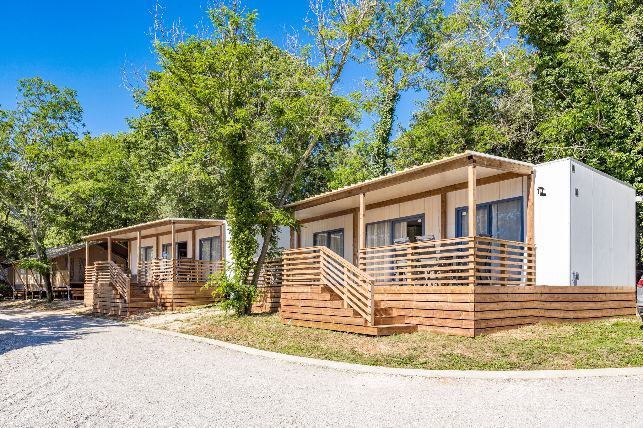 Bijela Uvala - Mobiel huis in Pula